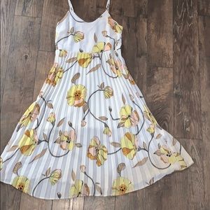 White floral sundress